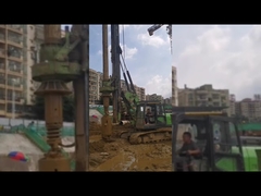 ما هو قطر عمل دلو حفر التربة؟