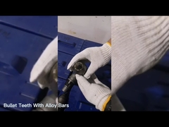 أدوات التكديس حفر دلو حفر صخرة 25mm b47k22 أسنان الرصاص