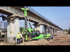 125KN / M 3.8L منخفضة الإزاحة خوازيق تلاعب محرك هيدروليكي إزاحة آلة كومة الصحافة