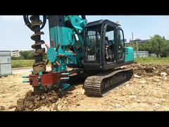 هيدروليكي طويل حلزوني اوجير الحفر الدوارة CFA KR80M حفارات كومة القيادة