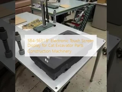 584-5631 شاشة لمس إلكترونية 8 بوصة لأجزاء الحفار القطط آلات البناء