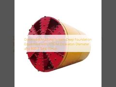 نظام التفريغ إلى أسفل معدات الأساس العميق مع 3730 M Ercavaton Dlameter و 800 T Total Thrust