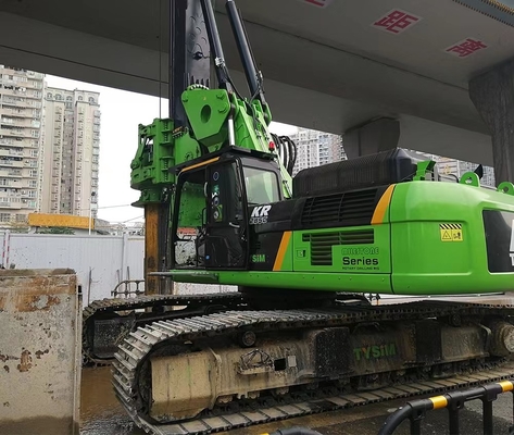 آلة حفر الخوازيق الدوارة ذات الإرتفاع المنخفض 560KN أساس البناء