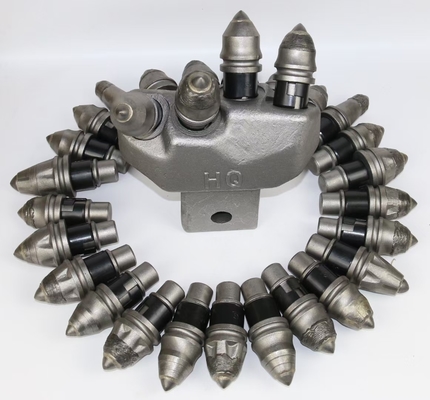 قطع الأسنان الخنادق كربيد التنجستن رصاصة C31 C21 22mm قطع بت