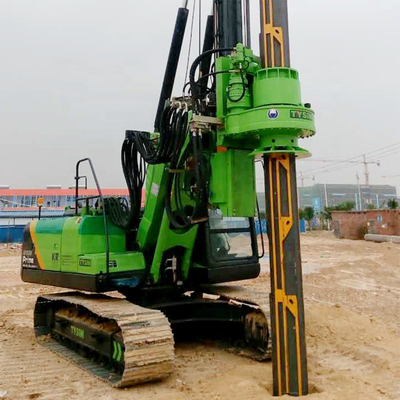 البئر KR60A الروتاري تتحمل حفر آلة حفر خوازيق نظام هيدروليكي بالكامل