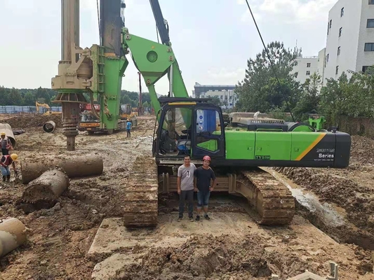 ISO KR360E هيدروليكي الروتاري كومة عرض المسار 4300mm كحد أقصى