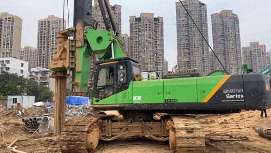 الأساس الهيدروليكي لأعمال حفر الركائز الأرضية اللولبية 360 KN.M Max Torque