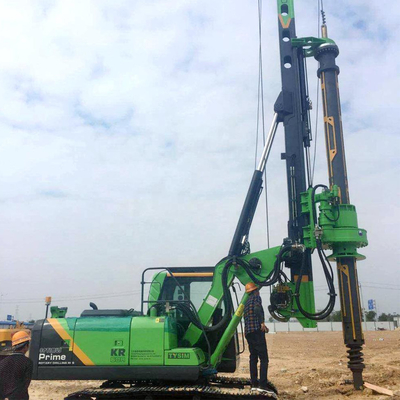 60 KN.M الهيدروليكية آلة حفر كومة الصين هيكل 20m 30 Rmp