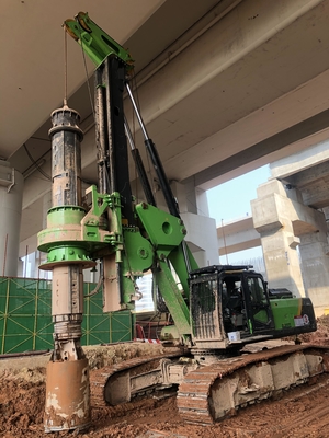 التكنولوجيا المهنية منخفضة الارتفاع آلة دق خوازيق هيدروليكي صغير 560KN