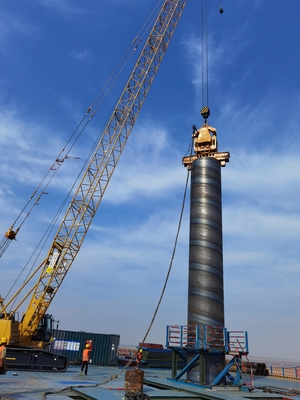 معدات هندسة عالية الدقة APZ45A لآلات بناء التراكم الكهربائية Vibro مطرقة