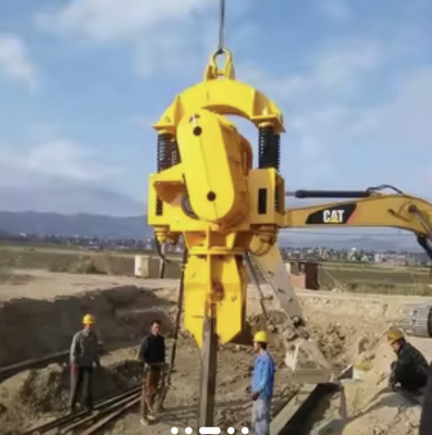 APZ150A Vibro مطرقة نوع كهربائي القيادة الأنابيب والأنابيب كومة للبناء
