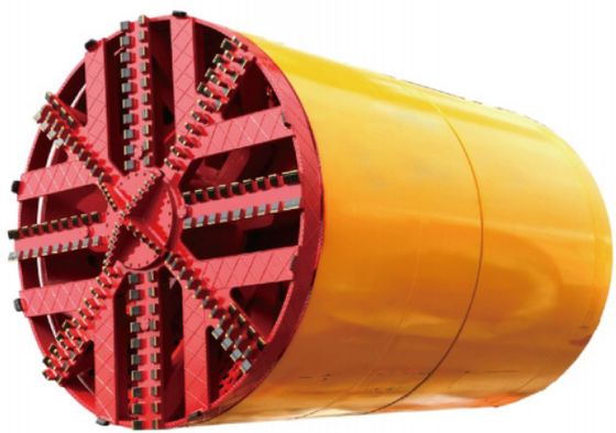 آلة حفر الأنفاق الصغيرة المدمجة مع عزم دوران 62-1285 Nm ، قوة دفع الإدارة 155 * 8 ، و MAX RPM 6 لتحديد الأنفاق