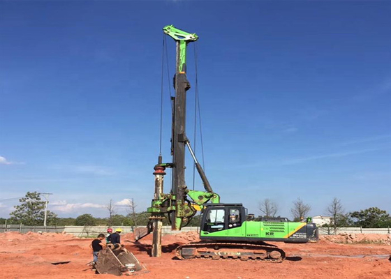 150 KNm 1500mm كومة مملة معدات الخرسانة كومة حفارة تتحمل كومة 52m