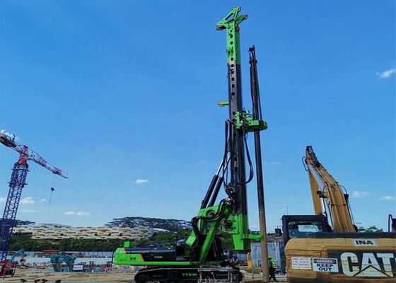52m 1500mm تتحمل آلة كومة تحميل واحد النقل جهاز الحفر الهيدروليكي الكامل