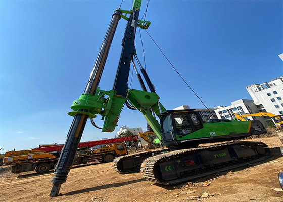 Tysim 26m 2000mm اوجير حفر جهاز حفر هيدروليكي الروتاري آلة الحفر