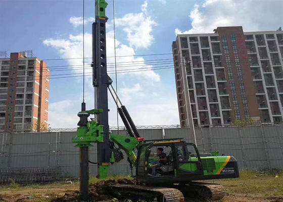 140KN حلزونية كومة سائق الهيدروليكية متعددة الوظائف حفارة آلة الحفر