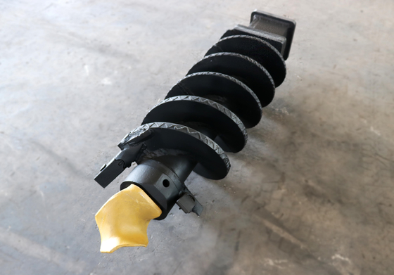 آلة حفر الصخور المستمرة CFA برأس لقمة المثقاب Forpile Bauma