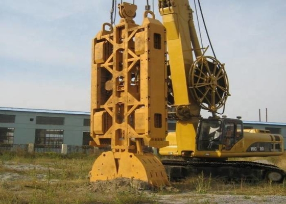 3500mm 11.9t الميكانيكية الحجاب الحاجز الجدار الاستيلاء الزاحف كرين قطع غيار ماكينات البناء