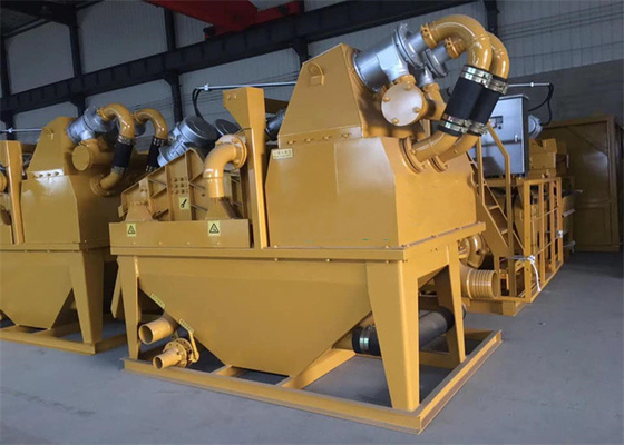 20.7kw 3m حفر الطين جهاز إزالة الرمال Pilling مؤسسة تنقية المياه آلة